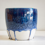 Handmade Ceramic Classic Planter - Dark Blue