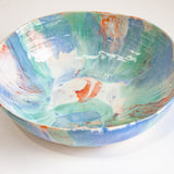 Handmade Ceramic Fruit Bowl - Marble