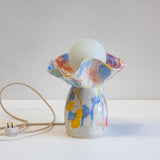 Handmade Ceramic Oyster Lamp - Daisy