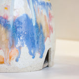 Handmade Ceramic Oyster Lamp - Daisy