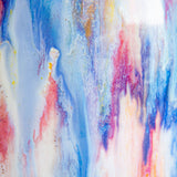 zoomed in photo of glaze details on ceramic table lamp