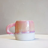 Handmade Ceramic Large Mug - Soft Pink