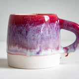 Seconds Sale Handmade Ceramic Large Mug - Deepest Pink