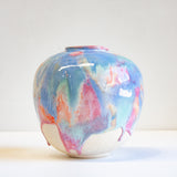 Handmade Ceramic Sculptural Vase - Fairy Floss