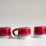Seconds Sale Handmade Ceramic Mug - Deepest Pink