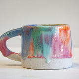 Seconds Sale Handmade Ceramic Mug - Fairy Floss