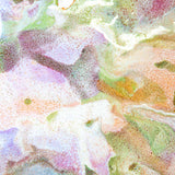 zoomed in photo of pastel glaze