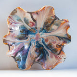 handmade ceramic oyster shaped platter