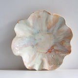 Handmade Ceramic Oyster Platter - Marshmallow
