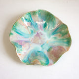 Handmade Ceramic Oyster Platter - Sorbet
