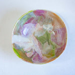 birdseye view of handmade ceramic pasta bowl