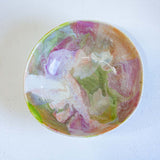 birdseye view of handmade ceramic pasta bowl