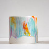 Seconds Sale Handmade Ceramic Planter - Colour Theory