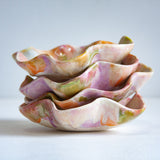 Handmade Ceramic Small Oyster Plate - Blossom