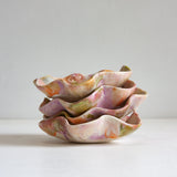 Handmade Ceramic Small Oyster Plate - Blossom