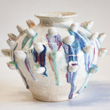 Handmade Ceramic Glaze Droplet Vase - One