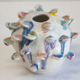 Handmade Ceramic Glaze Droplet Vase - two