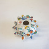 Handmade Ceramic Glaze Droplet Vase - two