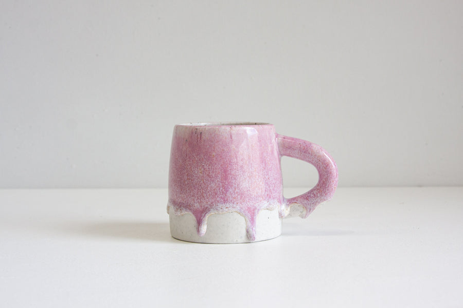 Handmade Ceramic Large Mug - Speckled Lilac