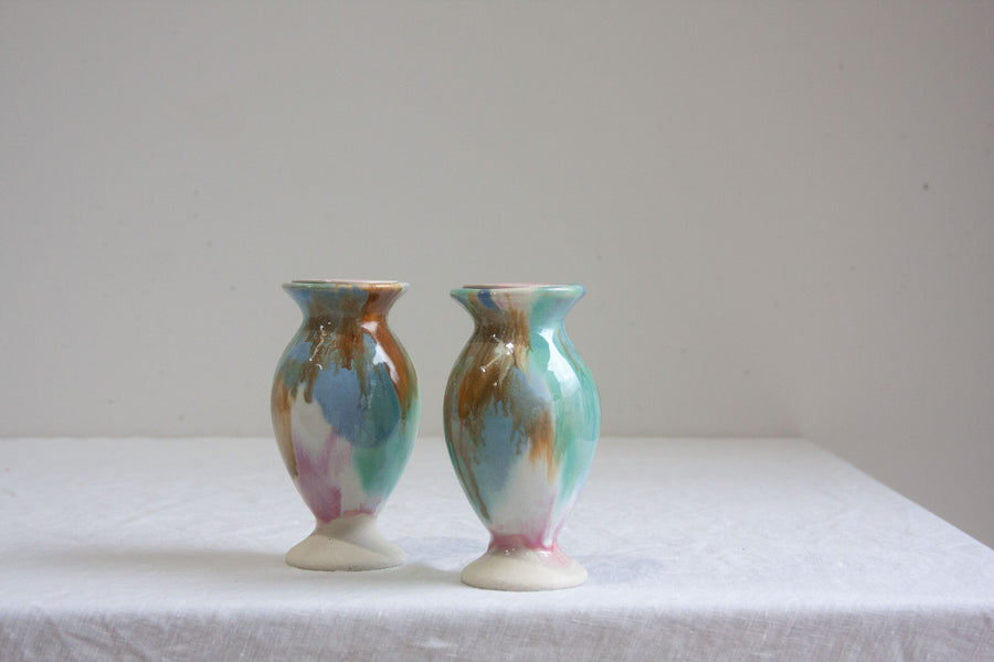 Seconds Sale Handmade Vase - Rainbow